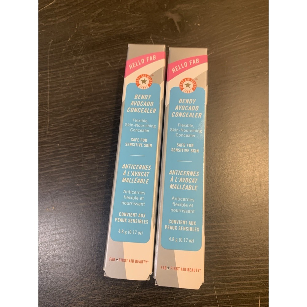 Hello Fab Bendy Avocado Concealer 4.8g/ 0.17oz Set Of Two 5- Tan